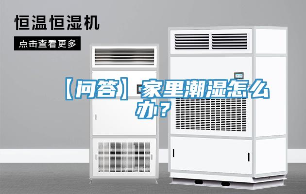 【問(wèn)答】家里潮濕怎么辦？