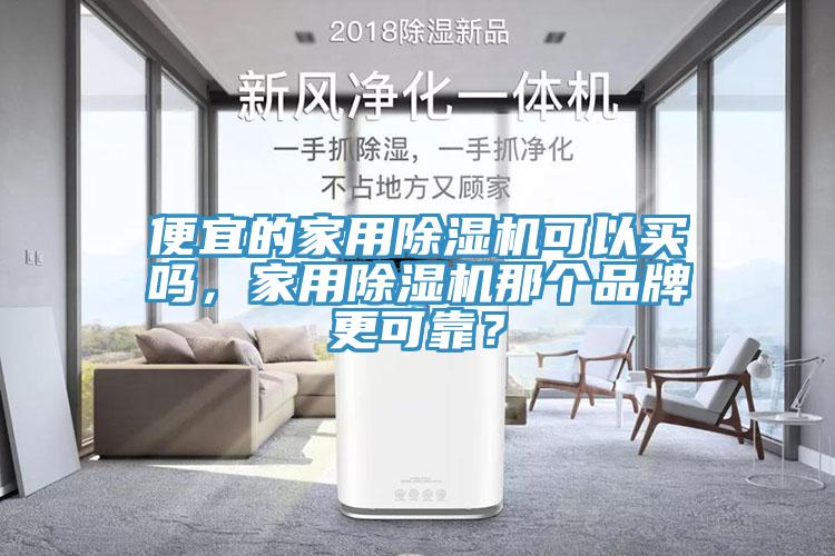 便宜的家用除濕機可以買嗎，家用除濕機那個品牌更可靠？