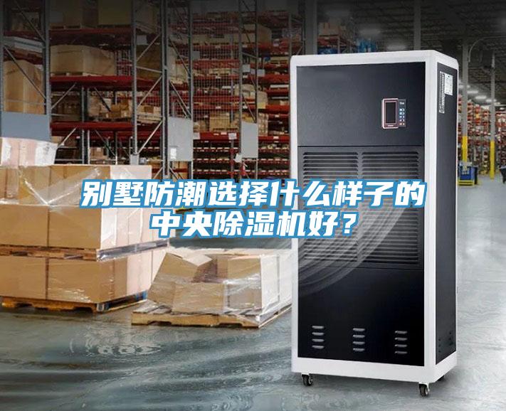 別墅防潮選擇什么樣子的中央除濕機好？