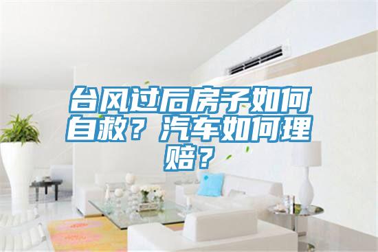 臺(tái)風(fēng)過(guò)后房子如何自救？汽車如何理賠？