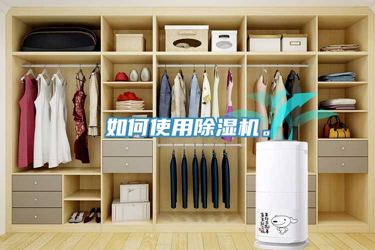如何使用除濕機(jī)。