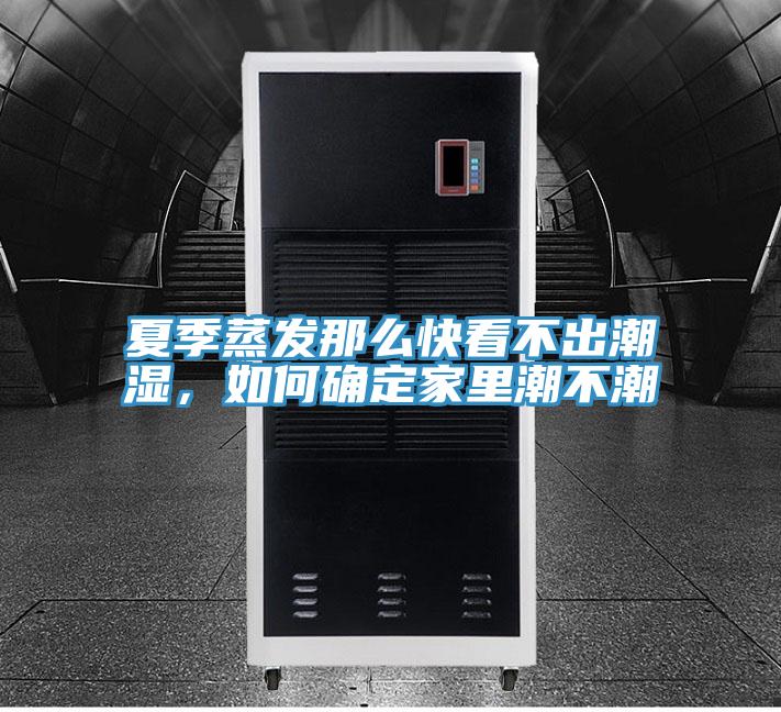 夏季蒸發(fā)那么快看不出潮濕，如何確定家里潮不潮