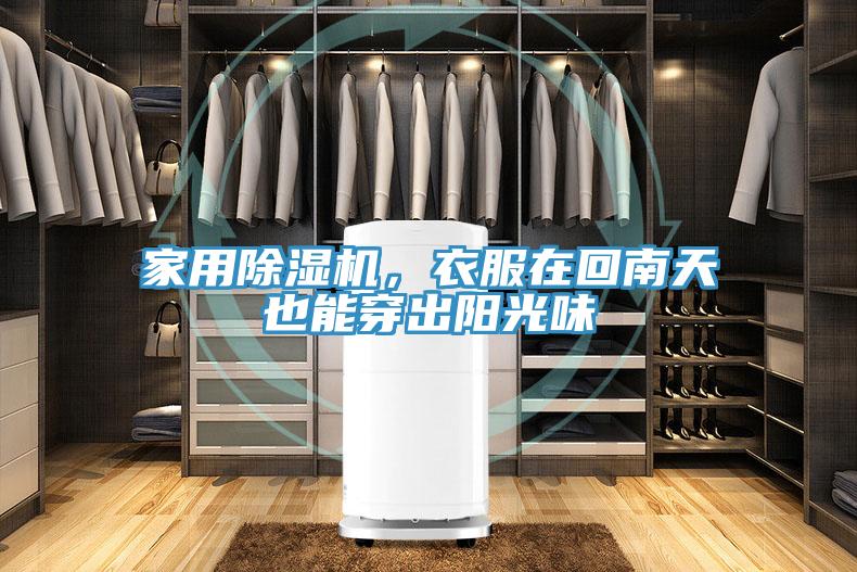 家用除濕機，衣服在回南天也能穿出陽光味