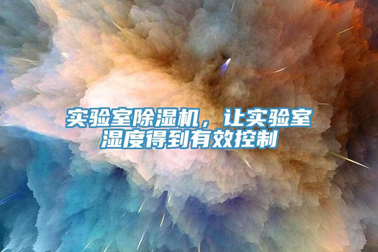 實(shí)驗(yàn)室除濕機(jī)，讓實(shí)驗(yàn)室濕度得到有效控制