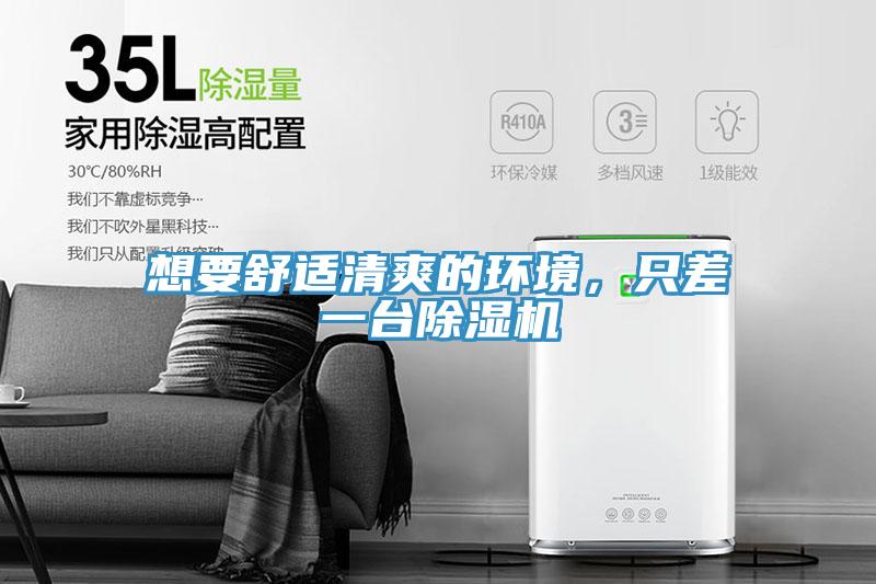 想要舒適清爽的環(huán)境，只差一臺除濕機(jī)