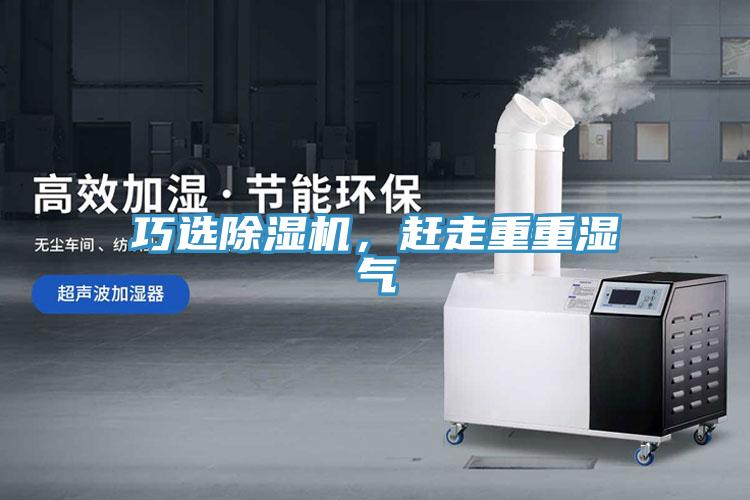 巧選除濕機，趕走重重濕氣