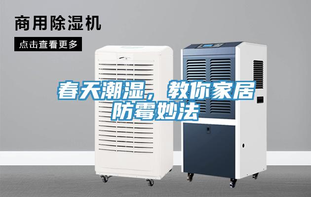 春天潮濕，教你家居防霉妙法