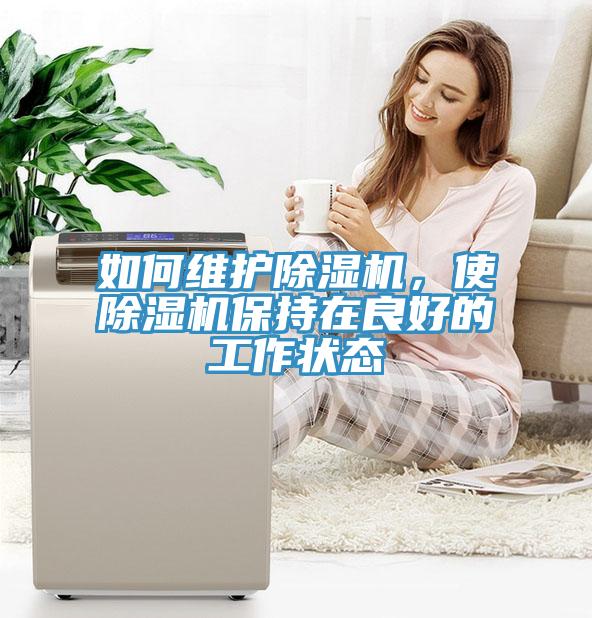 如何維護除濕機，使除濕機保持在良好的工作狀態(tài)