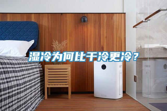 濕冷為何比干冷更冷？