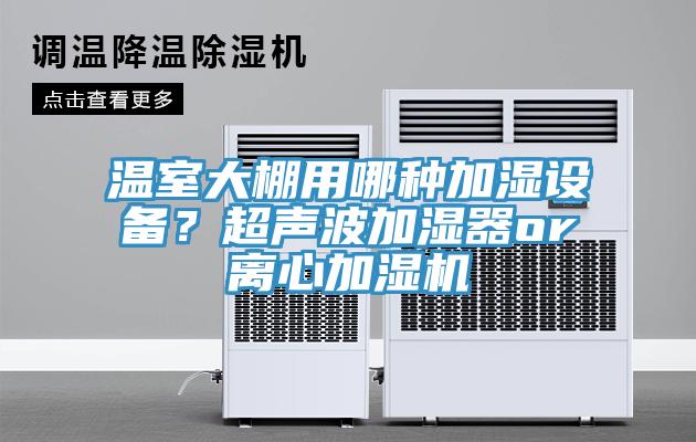 溫室大棚用哪種加濕設(shè)備？超聲波加濕器or離心加濕機(jī)