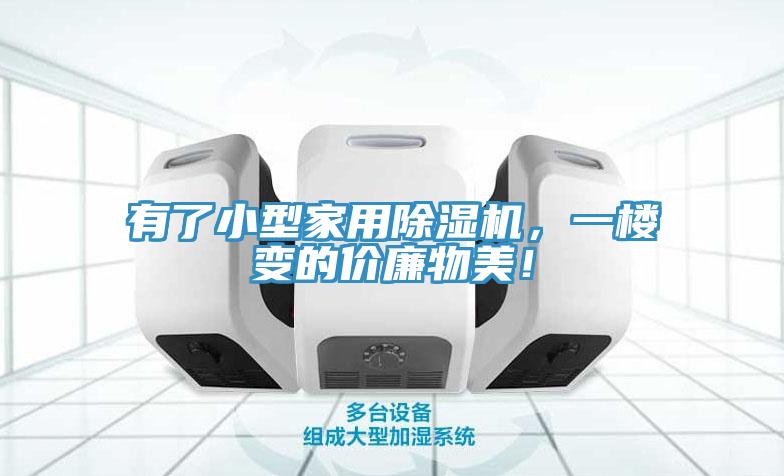 有了小型家用除濕機(jī)，一樓變的價(jià)廉物美！