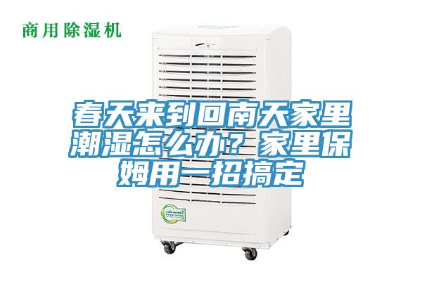 春天來到回南天家里潮濕怎么辦？家里保姆用一招搞定