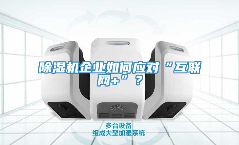 除濕機(jī)企業(yè)如何應(yīng)對“互聯(lián)網(wǎng)+”？