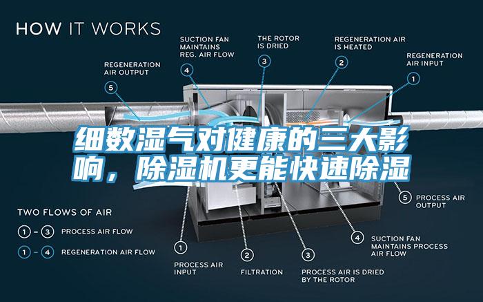 細數(shù)濕氣對健康的三大影響，除濕機更能快速除濕