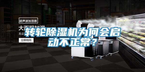 轉(zhuǎn)輪除濕機為何會啟動不正常？