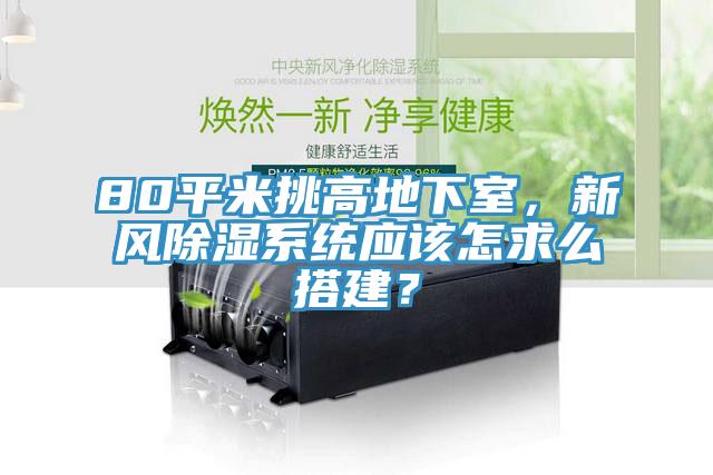 80平米挑高地下室，新風除濕系統(tǒng)應該怎求么搭建？