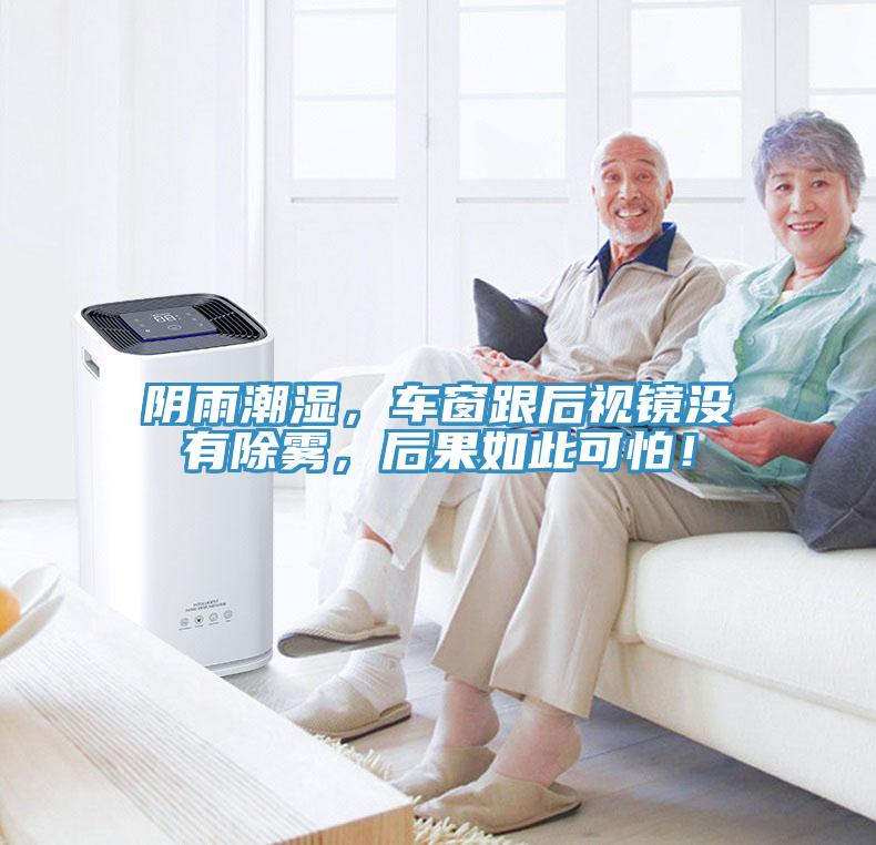 陰雨潮濕，車窗跟后視鏡沒有除霧，后果如此可怕！