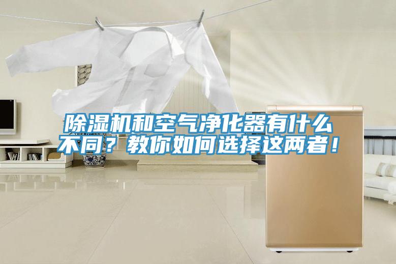 除濕機(jī)和空氣凈化器有什么不同？教你如何選擇這兩者！