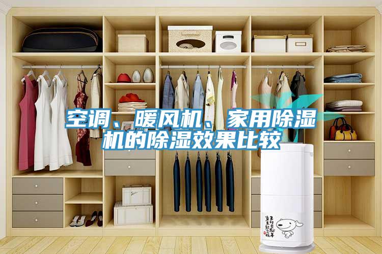 空調(diào)、暖風(fēng)機、家用除濕機的除濕效果比較