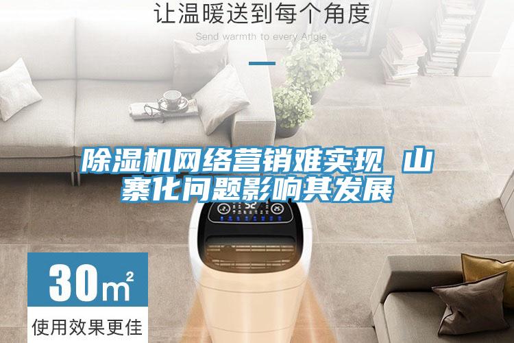 除濕機(jī)網(wǎng)絡(luò)營(yíng)銷(xiāo)難實(shí)現(xiàn) 山寨化問(wèn)題影響其發(fā)展