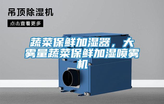 蔬菜保鮮加濕器，大霧量蔬菜保鮮加濕噴霧機(jī)