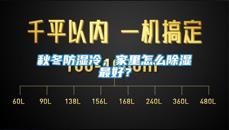 秋冬防濕冷，家里怎么除濕最好？