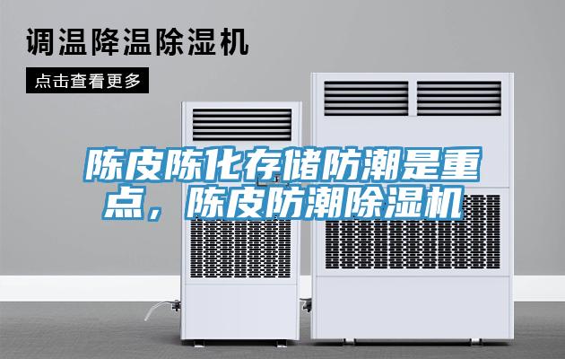 陳皮陳化存儲(chǔ)防潮是重點(diǎn)，陳皮防潮除濕機(jī)