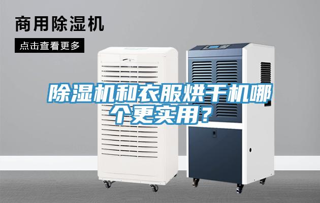 除濕機和衣服烘干機哪個更實用？