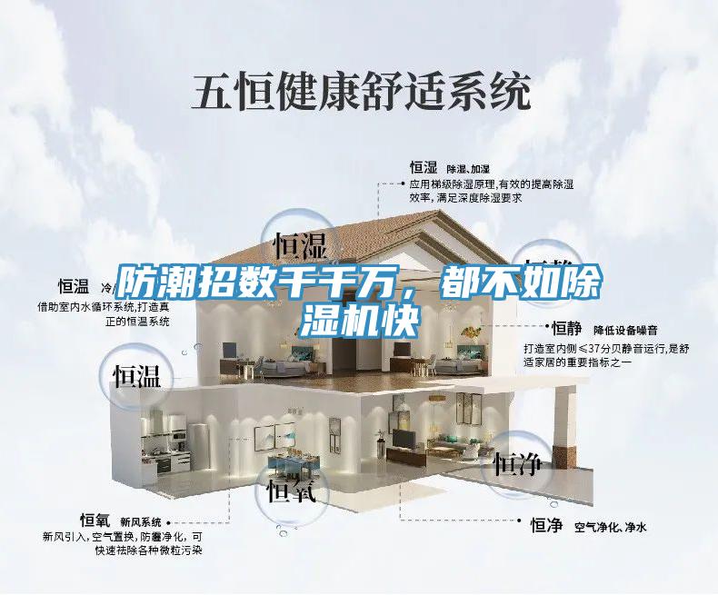 防潮招數(shù)千千萬(wàn)，都不如除濕機(jī)快