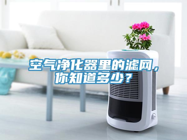 空氣凈化器里的濾網(wǎng)，你知道多少？