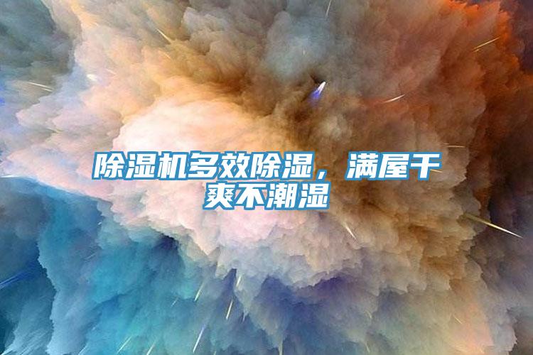 除濕機(jī)多效除濕，滿屋干爽不潮濕