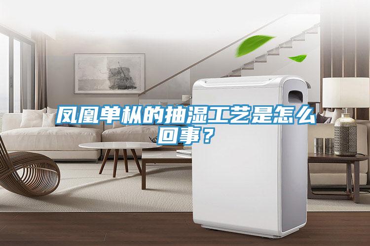 鳳凰單樅的抽濕工藝是怎么回事？