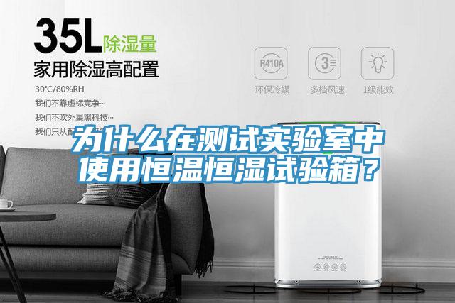 為什么在測(cè)試實(shí)驗(yàn)室中使用恒溫恒濕試驗(yàn)箱？