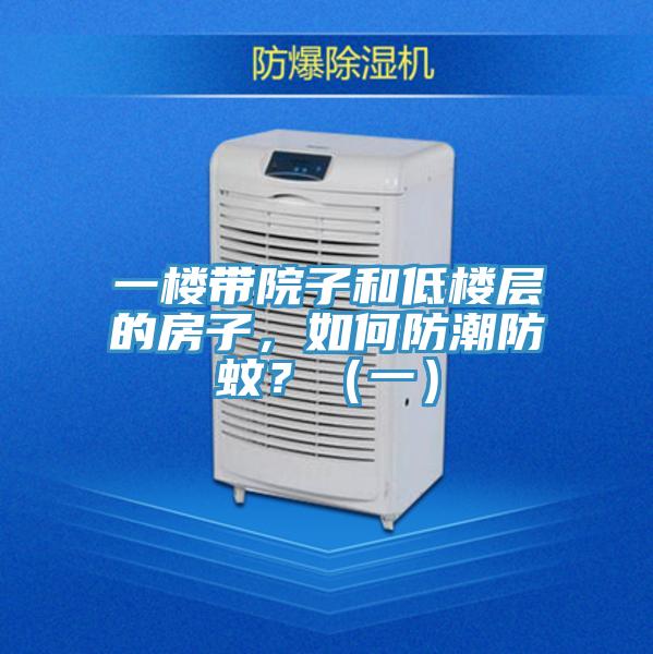 一樓帶院子和低樓層的房子，如何防潮防蚊？（一）