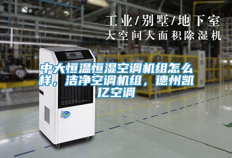 中大恒溫恒濕空調(diào)機(jī)組怎么樣，潔凈空調(diào)機(jī)組，德州凱億空調(diào)