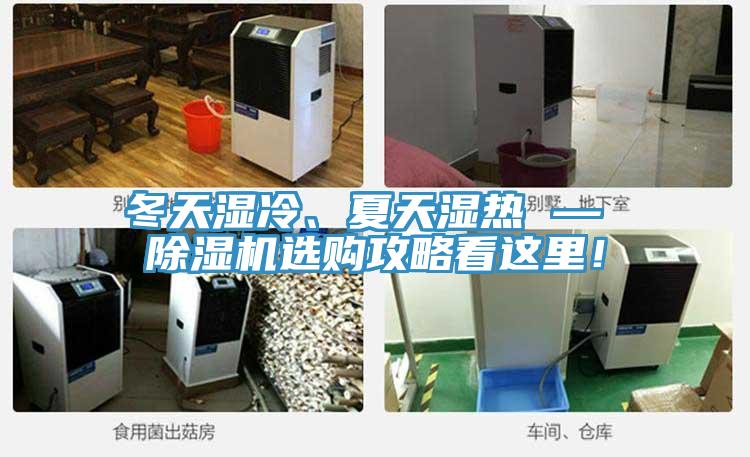 冬天濕冷、夏天濕熱 — 除濕機(jī)選購(gòu)攻略看這里！