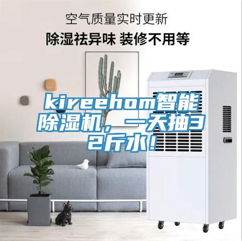 kireehom智能除濕機，一天抽32斤水！