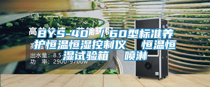 BYS-40 ／60型標(biāo)準(zhǔn)養(yǎng)護(hù)恒溫恒濕控制儀  恒溫恒濕試驗箱  噴淋