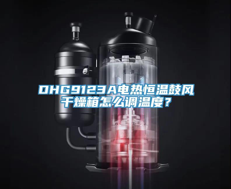 DHG9123A電熱恒溫鼓風干燥箱怎么調(diào)溫度？