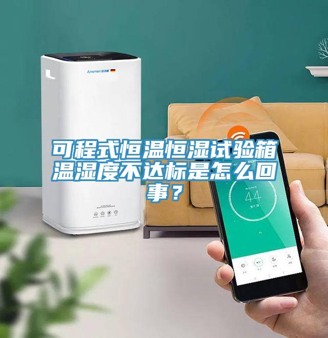 可程式恒溫恒濕試驗(yàn)箱溫濕度不達(dá)標(biāo)是怎么回事？