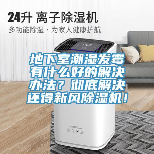 地下室潮濕發(fā)霉有什么好的解決辦法？徹底解決還得新風(fēng)除濕機(jī)！