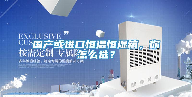 國產(chǎn)或進口恒溫恒濕箱，你怎么選？