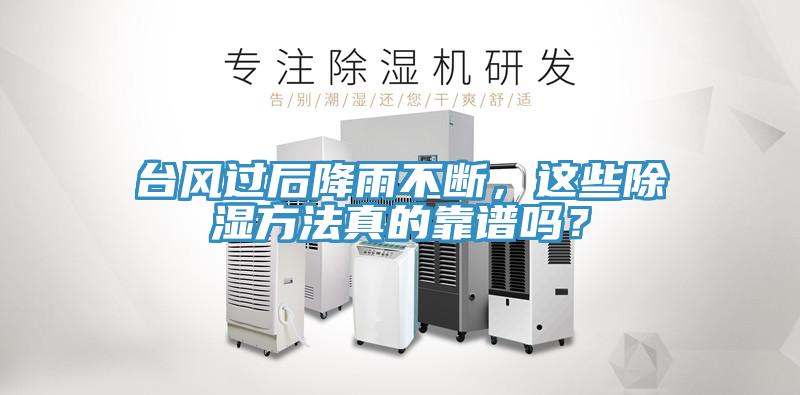 臺(tái)風(fēng)過后降雨不斷，這些除濕方法真的靠譜嗎？