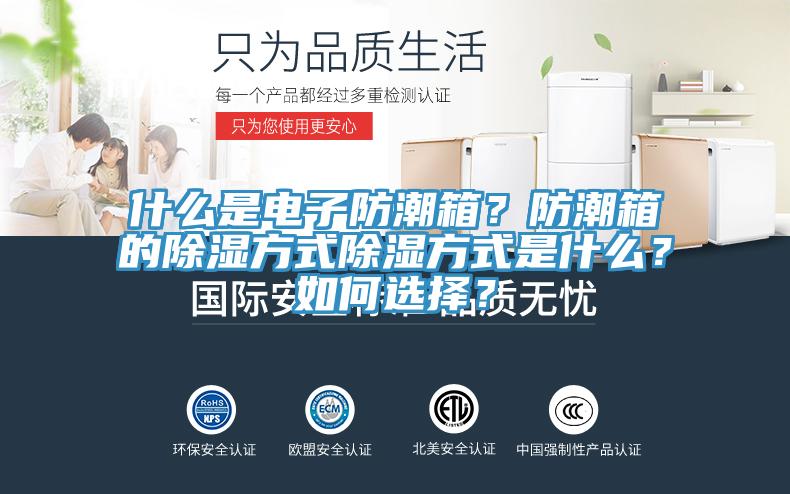 什么是電子防潮箱？防潮箱的除濕方式除濕方式是什么？如何選擇？