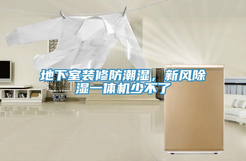 地下室裝修防潮濕，新風(fēng)除濕一體機(jī)少不了