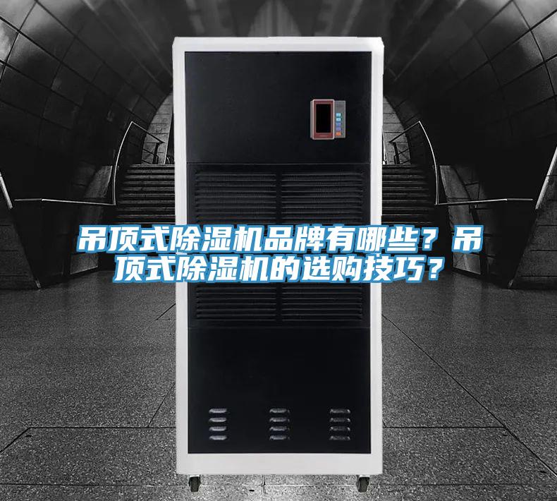 吊頂式除濕機品牌有哪些？吊頂式除濕機的選購技巧？