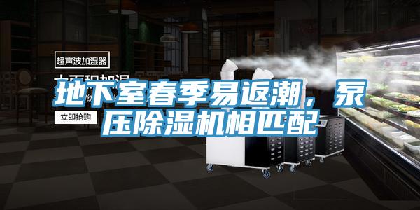 地下室春季易返潮，泵壓除濕機(jī)相匹配