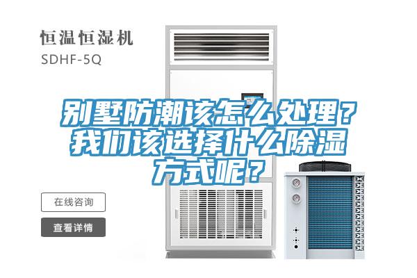 別墅防潮該怎么處理？我們該選擇什么除濕方式呢？