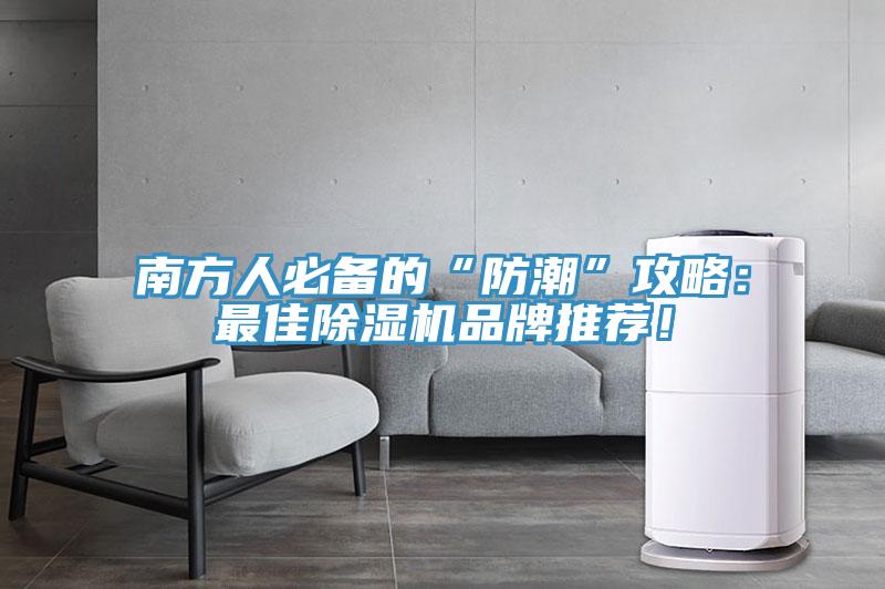 南方人必備的“防潮”攻略：最佳除濕機品牌推薦！