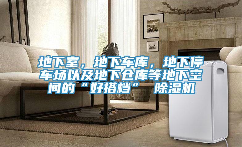 地下室，地下車庫，地下停車場以及地下倉庫等地下空間的“好搭檔” 除濕機